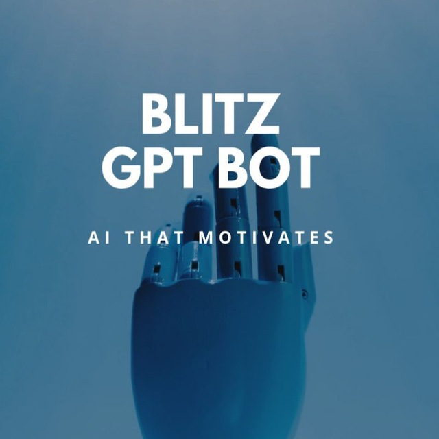 💬 BlitzGPTbot – AI That Motivates